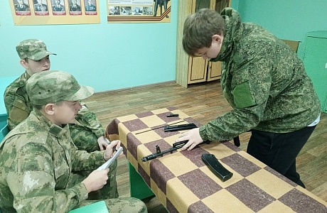 Юнармейцы лицея р.п.Исса отличились на соревнованиях