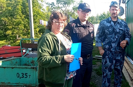 На территории Иссинского района рабочая группа провела рейд по лицам, состоящих на учете в Бессоновском МФ (дисл. р.п. Исса) ФКУ УИИ УФСИН России по Пензенской области