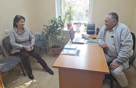 Депутат Собрания представителей Иссинского района Пензенской области Ким Кушаев провел прием граждан