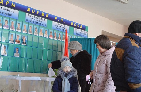 На 15 часов в Иссинском районе проголосовало свыше 62% избирателей