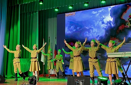 В Иссинском районе прошёл торжественный концерт, посвящённый Дню защитника Отечества