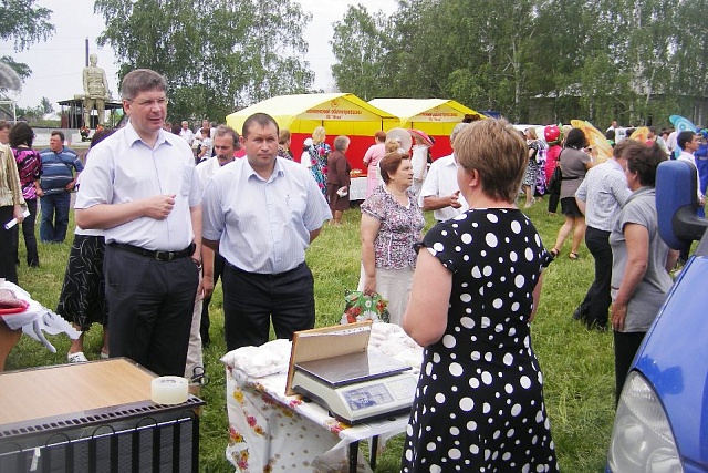 Социальный поезд в Иссинском районе, 21.06.2011