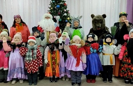 Святки в детском саду р.п. Исса