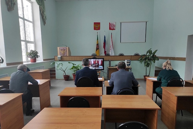 Администрация Иссинского района приняла участие в совещании в режиме ВКС Администрация Иссинского района приняла участие в совещании в режиме ВКС