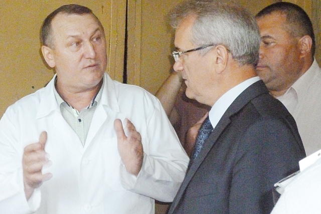 Рабочий визит врио Губернатора Пензенской области Ивана Белозерцева в Иссинский район,02.07.2015