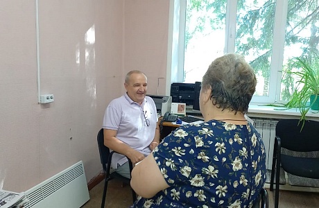 Депутат Собрания представителей Иссинского района Пензенской области Александр Антонов провел прием граждан 