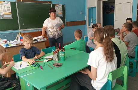 В лагере «Росинка» прошёл день ГТО и семейных ценностей