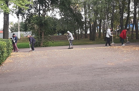 В р.п. Исса продолжают проводиться мероприятия по благоустройству