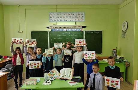 Игровая программа «В гостях у Витаминки» в лицее р.п.Исса