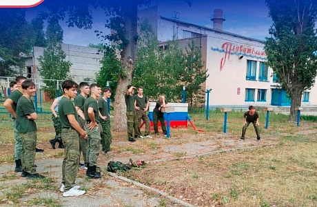 Юные "гвардейцы" готовятся к сборам в Пензе