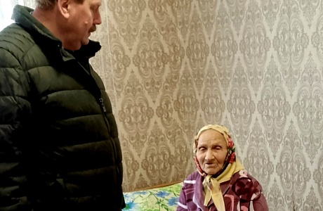 Труженица тыла Мария Семёновна Лазарева отметила 96-летие Труженица тыла Мария Семёновна Лазарева отметила 96-летие