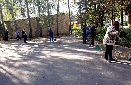 В р.п. Исса продолжают проводиться мероприятия по благоустройству