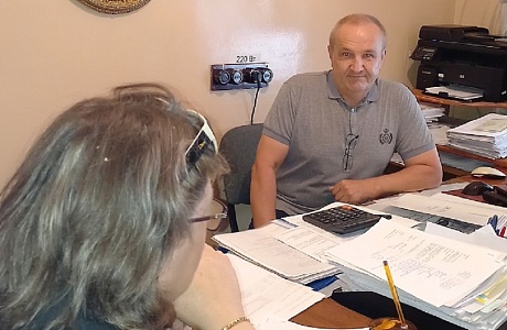 Депутат Собрания представителей Иссинского района Пензенской области Александр Антонов провел прием граждан 