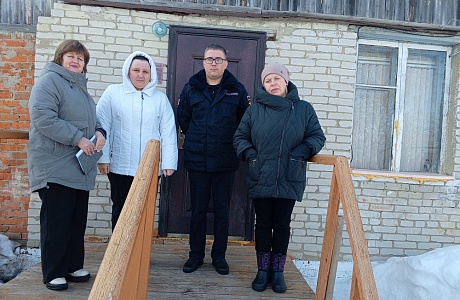 На территории  Каменно-Бродского сельсовета  Иссинского района Пензенской области проведена плановая штабная тренировка