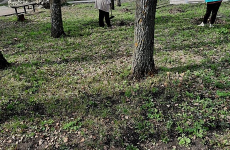 В Иссинском районе продолжаются мероприятия в рамках месячника по благоустройству