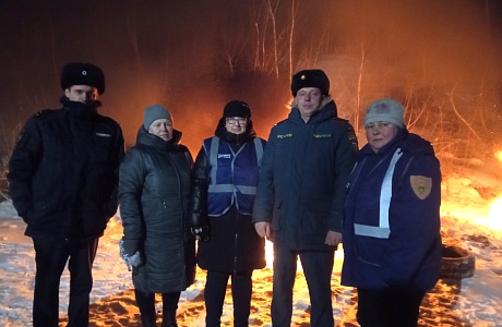 Члены районной рабочей группы провели рейд по мониторингу мест определенных для крещенских купаний
