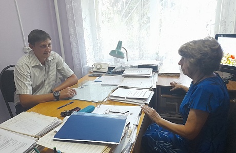 Депутат Собрания представителей Иссинского района Пензенской области Алексей Маркин провел прием граждан