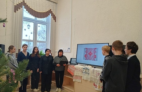 Познавательная программа «Тайны народных узоров» в СДК с. Каменный Брод Познавательная программа «Тайны народных узоров» в СДК с. Каменный Брод