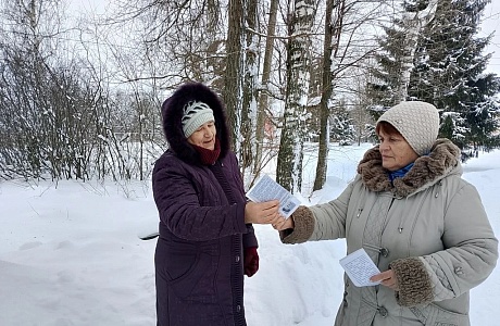 Очередной рейд состоялся по населенным пунктам Каменно-Бродского сельсовета