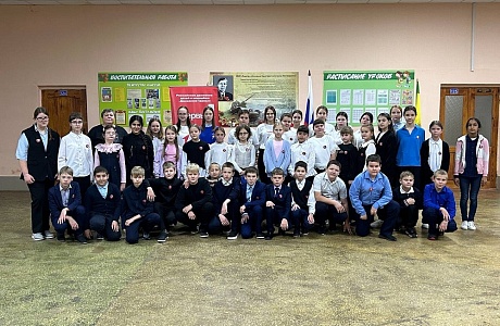 Торжественное вступление в Движение Первых в лицее р.п. Исса