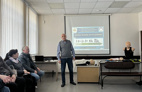СОТРУДНИКИ ТФОМС ПЕНЗЕНСКОЙ ОБЛАСТИ ПРОШЛИ ОБУЧЕНИЕ НАВЫКАМ ОКАЗАНИЯ ПЕРВОЙ ПОМОЩИ