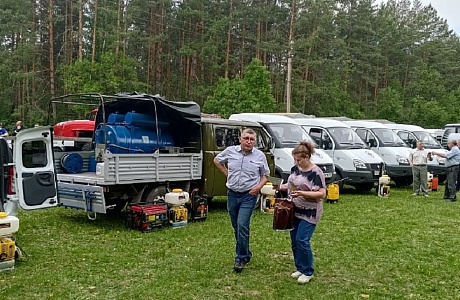 в г. Никольске Пензенской области прошли учения  по ликвидации африканской чумы свиней