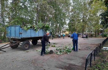В Иссинском районе прошло благоустройство территорий В Иссинском районе прошло благоустройство территорий