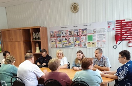 В администрации Булычевского сельсовета Иссинского района состоялось заседание Совета общественности по профилактике правонарушений