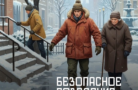Безопасное поведение при гололёде