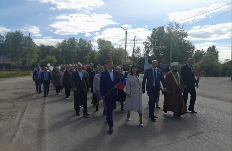 В Иссинском районе прошли мероприятия, посвященные празднованию 78-й годовщины Великой Победы