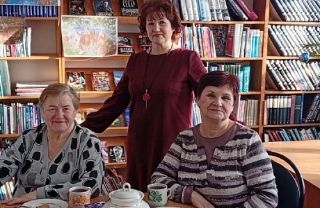 Вечер отдыха «Рождественские посиделки» в библиотеке р.п. Исса