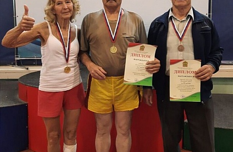 Спортсмены Иссинского района успешно выступили на областной Спартакиаде пенсионеров