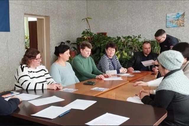 Заседание Совета общественности по профилактике правонарушений в Иссе
